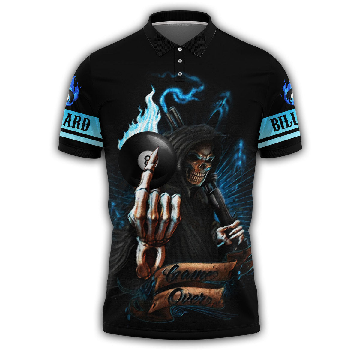 Billiard AK27 All Over Printed Unisex Shirt