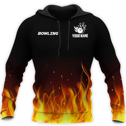 Personalized Name Bowling That's how i roll All Over Printed Unisex Shirt