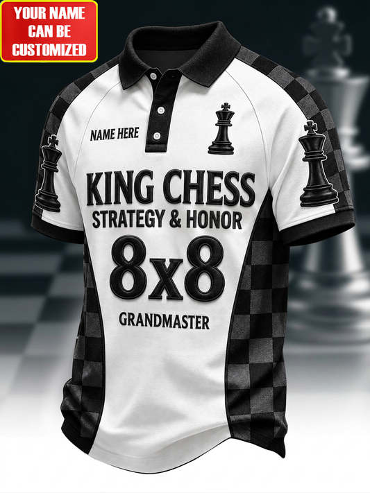 Personalized King Chess 8x8 3D Full Printing Set , Shirt , Hoodie , Short , Polo , hawaii