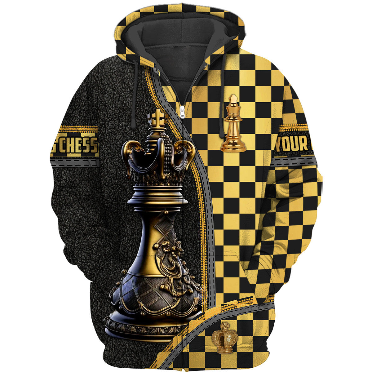 Personalized Name King Chess Q9 All Over Printed Unisex Shirt Q201001