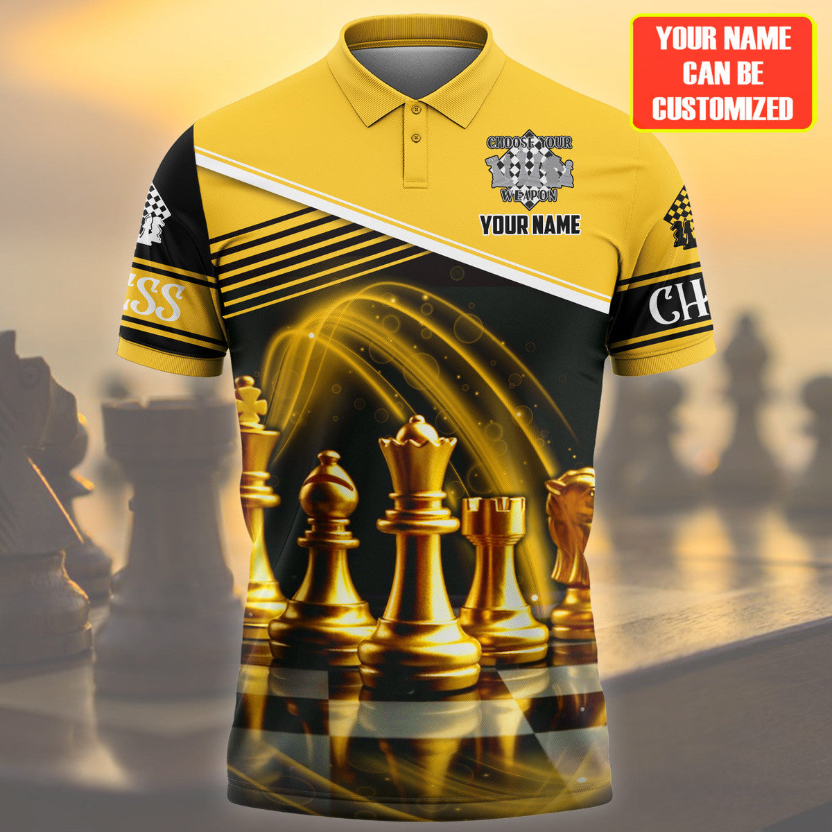 Personalized Name Chess Weapon All Over Printed Unisex Shirt Q100804